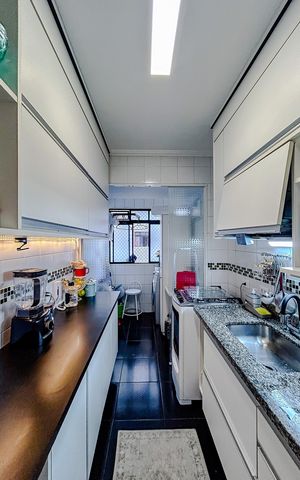 Apartamento para alugar com 65m², 1 quarto e 1 vagaCozinha