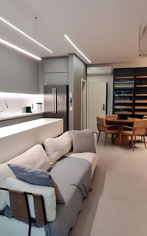 Apartamento para alugar com 107m², 2 quartos e 2 vagas Apartamento para alugar com 107m², 2 quartos e 2 vagasSala