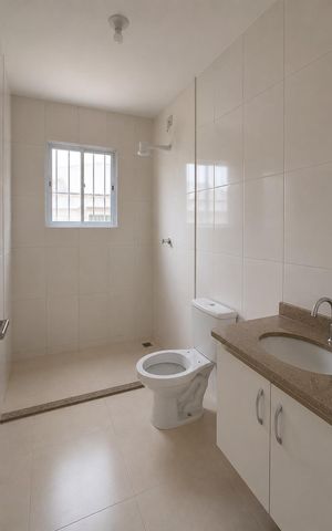 Apartamento para alugar com 55m², 2 quartos e 1 vaga Apartamento para alugar com 55m², 2 quartos e 1 vagaBanheiro