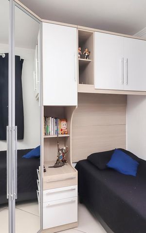 Apartamento à venda com 48m², 2 quartos e 1 vagaQuarto 2
