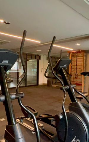 Apartamento para alugar com 157m², 1 quarto e 2 vagas Apartamento para alugar com 157m², 1 quarto e 2 vagasAcademia