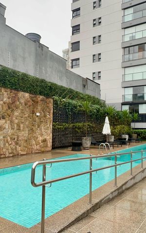 Apartamento para alugar com 157m², 1 quarto e 2 vagas Apartamento para alugar com 157m², 1 quarto e 2 vagasPiscina