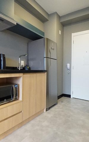 Studio para alugar com 26m², 1 quarto e sem vagaCozinha