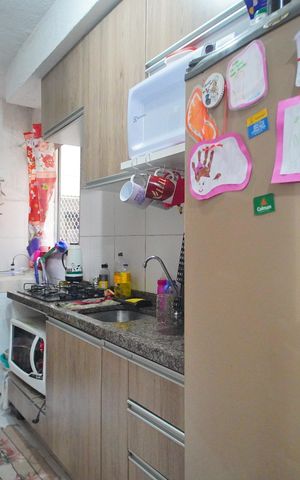 Apartamento à venda com 44m², 2 quartos e 1 vagaCozinha