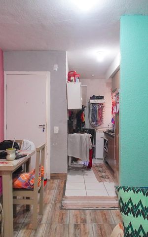 Apartamento à venda com 44m², 2 quartos e 1 vagaSala