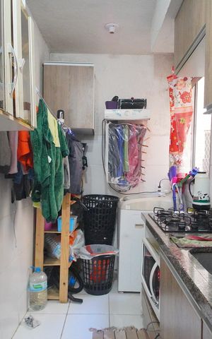 Apartamento à venda com 44m², 2 quartos e 1 vagaCozinha