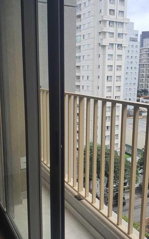 Studio para alugar com 24m², 1 quarto e sem vaga Studio para alugar com 24m², 1 quarto e sem vagaVaranda