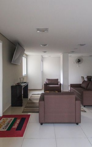 Apartamento para alugar com 60m², 2 quartos e 1 vagaÁrea comum - Salão de festas