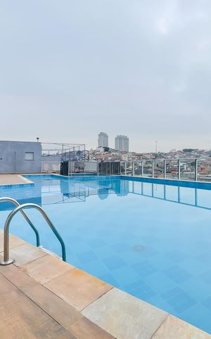 Apartamento para alugar com 37m², 2 quartos e sem vaga Apartamento para alugar com 37m², 2 quartos e sem vagaÁrea comum - Piscina