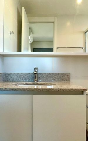 Apartamento para alugar com 58m², 2 quartos e sem vaga Apartamento para alugar com 58m², 2 quartos e sem vagaBanheiro da Suíte