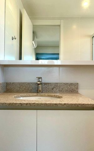 Apartamento para alugar com 58m², 2 quartos e sem vaga Apartamento para alugar com 58m², 2 quartos e sem vagaBanheiro da Suíte