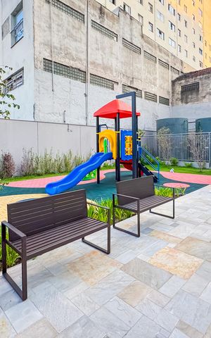 Apartamento para alugar com 50m², 1 quarto e 1 vagaPlayground
