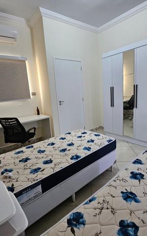 Studio para alugar com 45m², 1 quarto e 1 vaga Studio para alugar com 45m², 1 quarto e 1 vagaQuarto