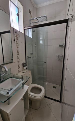 Studio para alugar com 45m², 1 quarto e 1 vaga Studio para alugar com 45m², 1 quarto e 1 vagaBanheiro