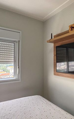Apartamento à venda com 44m², 2 quartos e 1 vagaQuarto