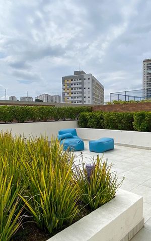 Apartamento à venda com 44m², 2 quartos e 1 vagaÁrea externa