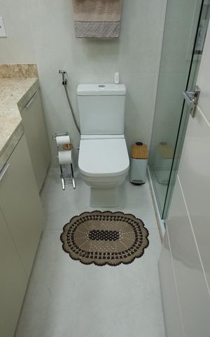 Apartamento à venda com 125m², 3 quartos e 3 vagasBanheiro da Suíte 3
