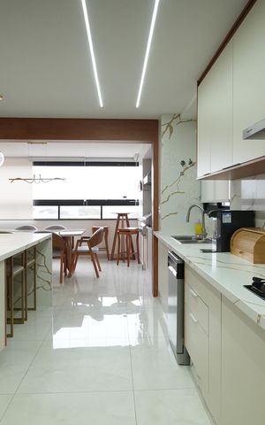 Apartamento à venda com 125m², 3 quartos e 3 vagasCozinha