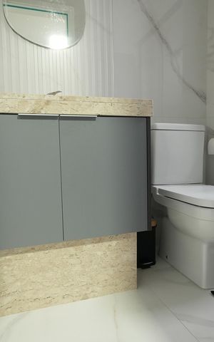 Apartamento à venda com 125m², 3 quartos e 3 vagasBanheiro da Suíte 2