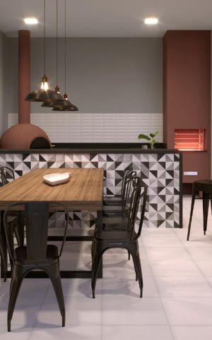 Apartamento à venda com 35m², 2 quartos e sem vaga Apartamento à venda com 35m², 2 quartos e sem vagaÁrea comum - Churrasqueira