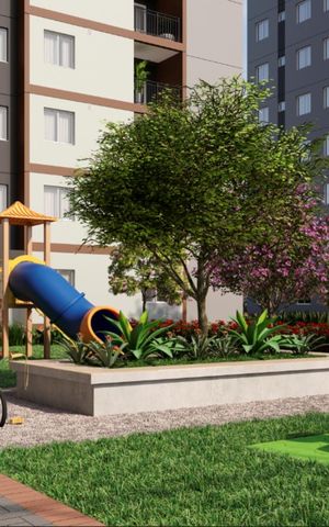 Apartamento à venda com 35m², 2 quartos e sem vaga Apartamento à venda com 35m², 2 quartos e sem vagaÁrea comum - Playground