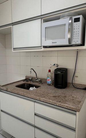 Apartamento à venda com 50m², 1 quarto e 1 vaga