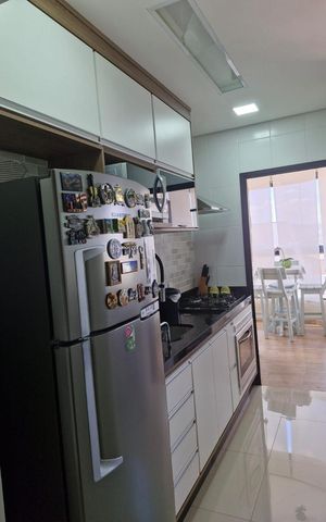 Apartamento à venda com 84m², 3 quartos e 2 vagas Apartamento à venda com 84m², 3 quartos e 2 vagasCozinha