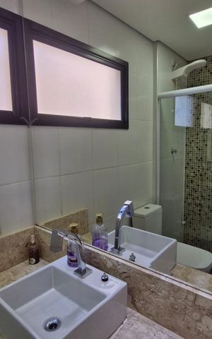 Apartamento à venda com 84m², 3 quartos e 2 vagas Apartamento à venda com 84m², 3 quartos e 2 vagasBanheiro