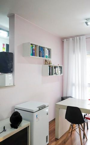 Apartamento à venda com 61m², 2 quartos e 2 vagasSala