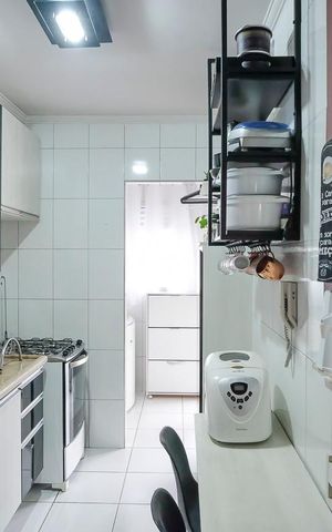 Apartamento à venda com 61m², 2 quartos e 2 vagasCozinha