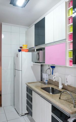 Apartamento à venda com 61m², 2 quartos e 2 vagasCozinha