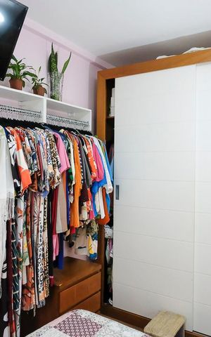 Apartamento à venda com 61m², 2 quartos e 2 vagasSuíte