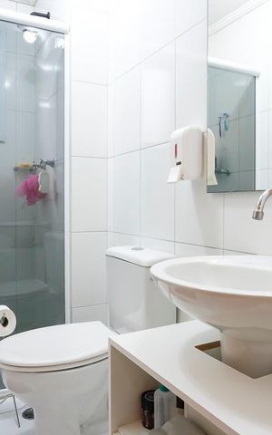 Apartamento à venda com 61m², 2 quartos e 2 vagasBanheiro
