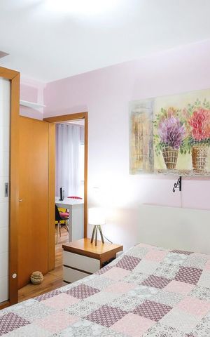 Apartamento à venda com 61m², 2 quartos e 2 vagasSuíte