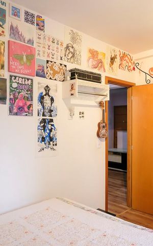Apartamento à venda com 61m², 2 quartos e 2 vagasQuarto