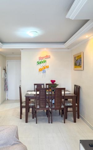 Apartamento à venda com 54m², 2 quartos e 1 vaga Apartamento à venda com 54m², 2 quartos e 1 vagaSala