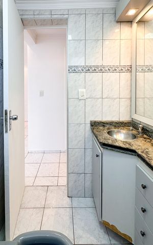 Apartamento para alugar com 59m², 2 quartos e 1 vaga Apartamento para alugar com 59m², 2 quartos e 1 vagaBanheiro Social