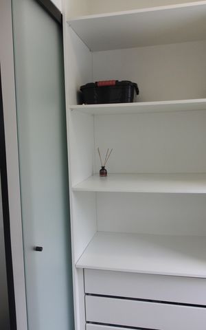 Casa de condomínio para alugar com 200m², 4 quartos e 2 vagasCloset da suíte