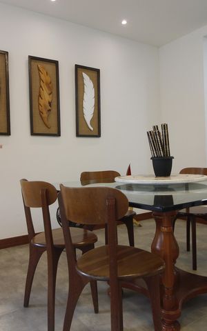 Casa de condomínio para alugar com 200m², 4 quartos e 2 vagasSala
