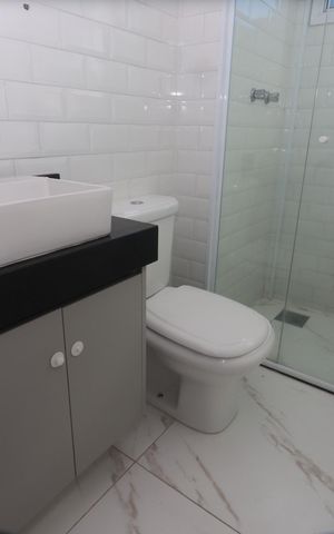 Apartamento à venda com 56m², 2 quartos e 1 vagaBanheiro da Suíte
