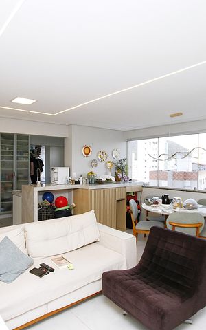 Apartamento à venda com 85m², 3 quartos e 2 vagasSala
