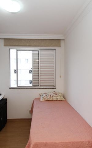 Apartamento à venda com 85m², 3 quartos e 2 vagasQuarto 2