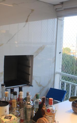 Apartamento à venda com 65m², 2 quartos e 1 vagaVaranda