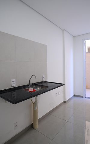 Apartamento para alugar com 33m², 1 quarto e 1 vagaSala/Cozinha