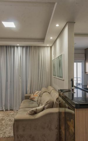 Apartamento à venda com 55m², 2 quartos e 1 vaga Apartamento à venda com 55m², 2 quartos e 1 vagaSala