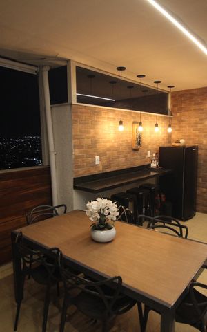 Apartamento à venda com 125m², 2 quartos e 2 vagasCobertura /Area gourmet