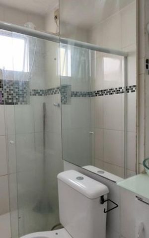 Apartamento à venda com 55m², 2 quartos e 1 vaga Apartamento à venda com 55m², 2 quartos e 1 vagaBanheiro