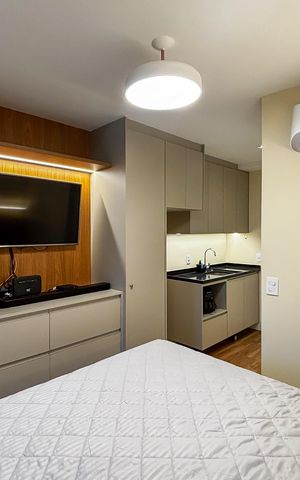 Apartamento à venda com 25m², 1 quarto e sem vaga