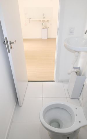 Apartamento para alugar com 28m², 2 quartos e sem vagaBanheiro