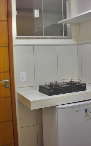 Studio para alugar com 18m², 1 quarto e sem vaga Studio para alugar com 18m², 1 quarto e sem vagaCozinha